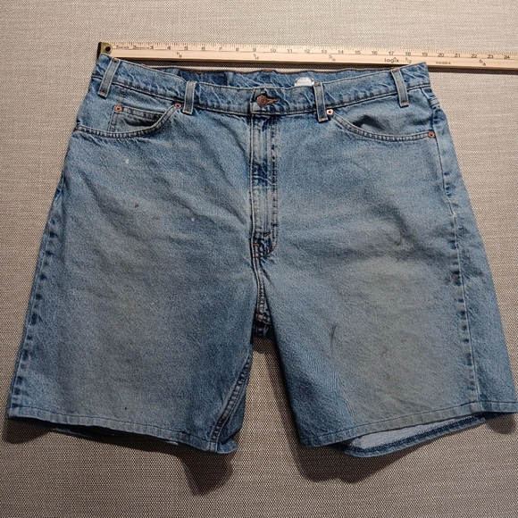 Vintage Levi's Orange tab Jorts, 36-38 waist my guess, Blue, Good condition - Picture 1 of 7